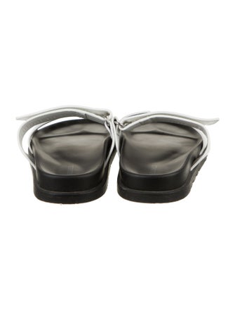 Hermès Chypre Leather Slides
