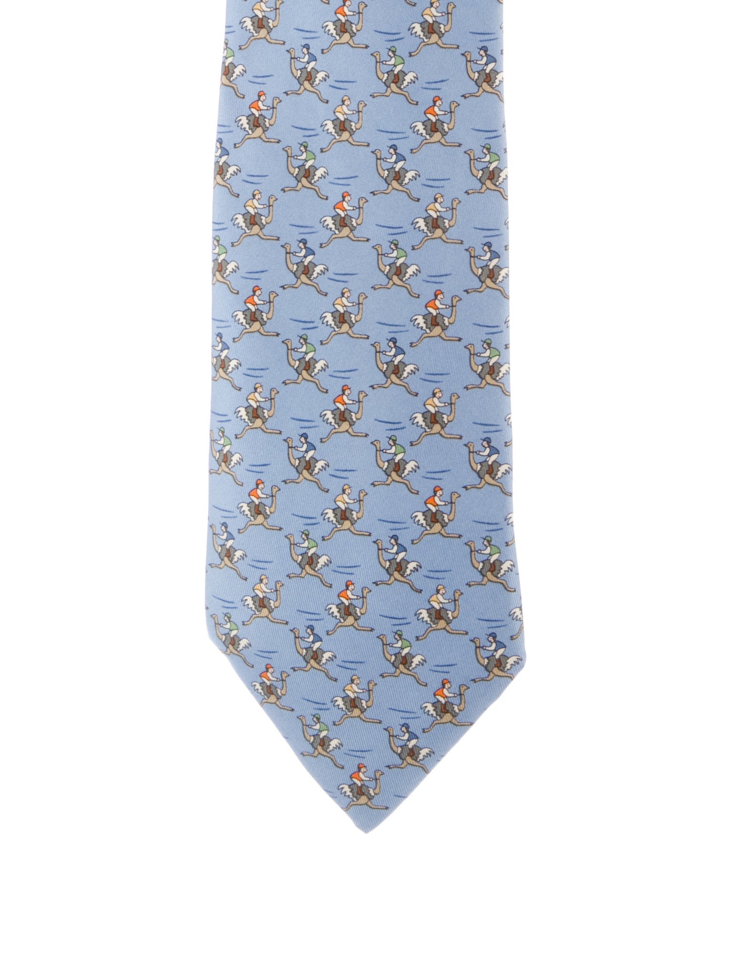 Hermès Silk Patterned Tie