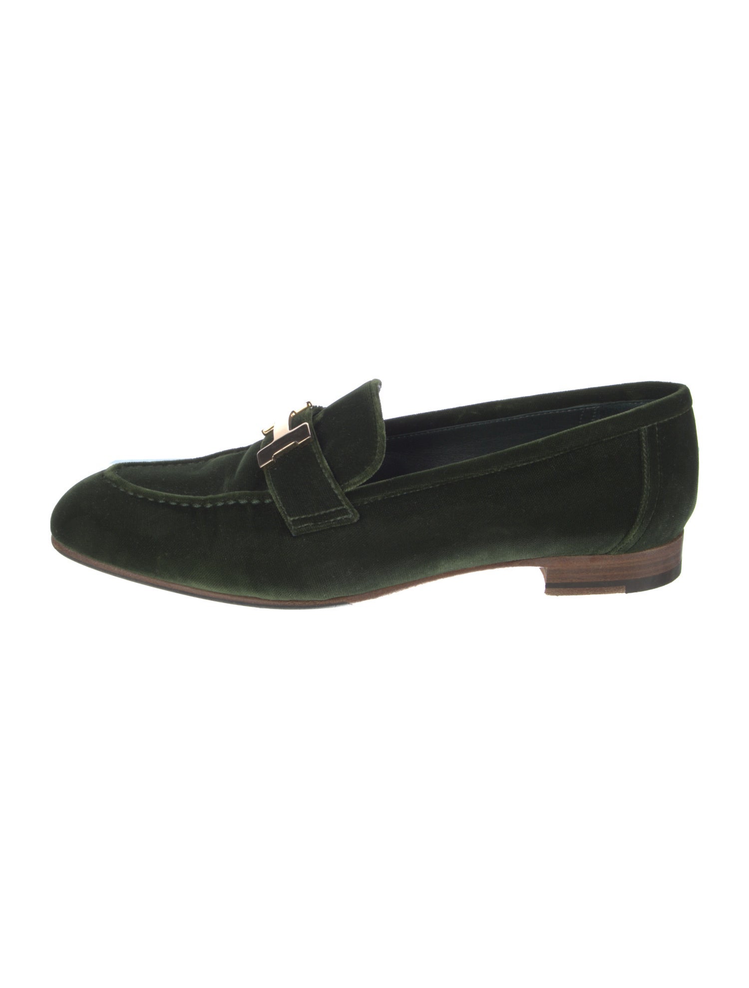 Hermès Paris H Logo Loafers