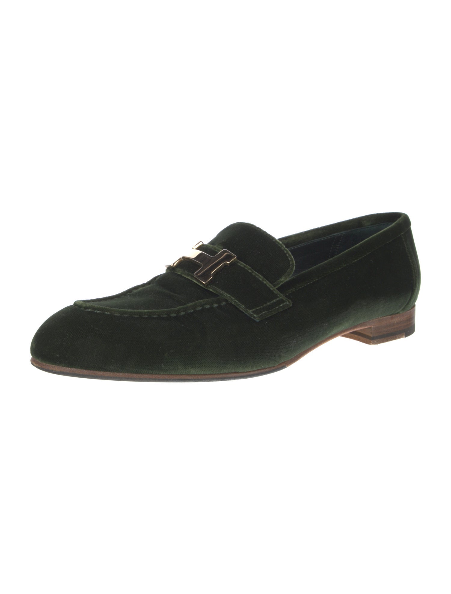 Hermès Paris H Logo Loafers