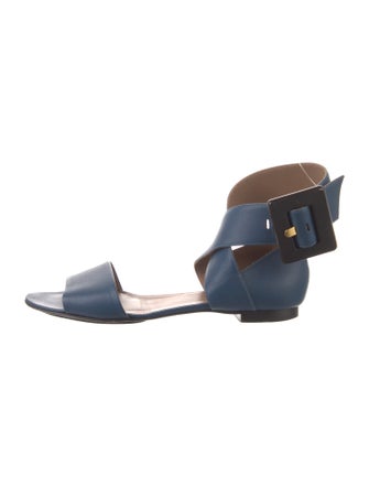 Hermès Leather Slingback Sandals