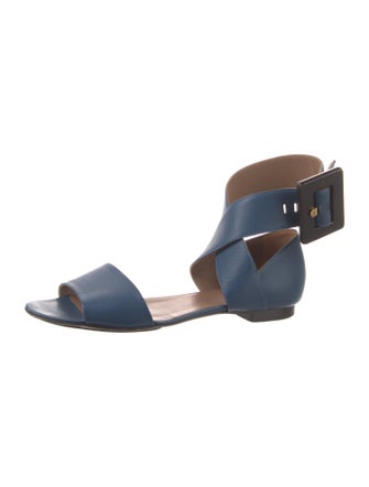 Hermès Leather Slingback Sandals