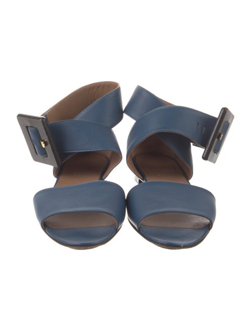 Hermès Leather Slingback Sandals