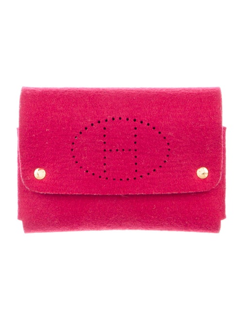 Hermès Felt Mises et Relances Playing Cards Holder