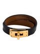 Hermès Alligator Kelly Double Tour Bracelet