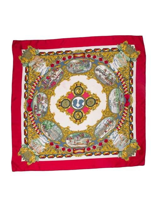 Hermès L'Entente Cordiale Silk Scarf