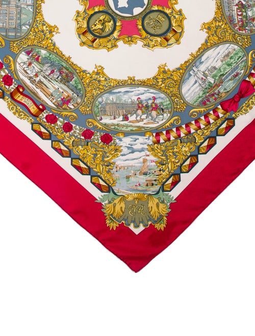 Hermès L'Entente Cordiale Silk Scarf