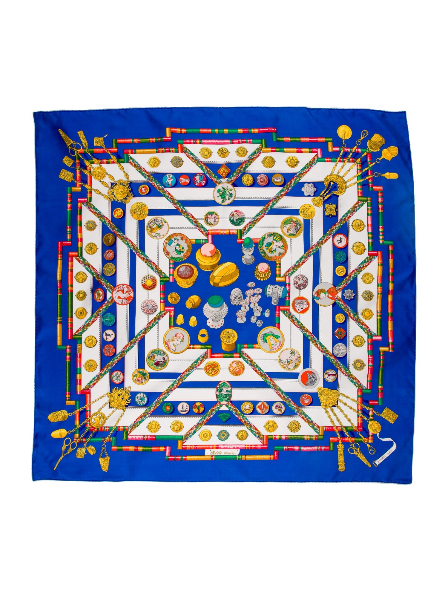Hermès Petite Main Silk Scarf