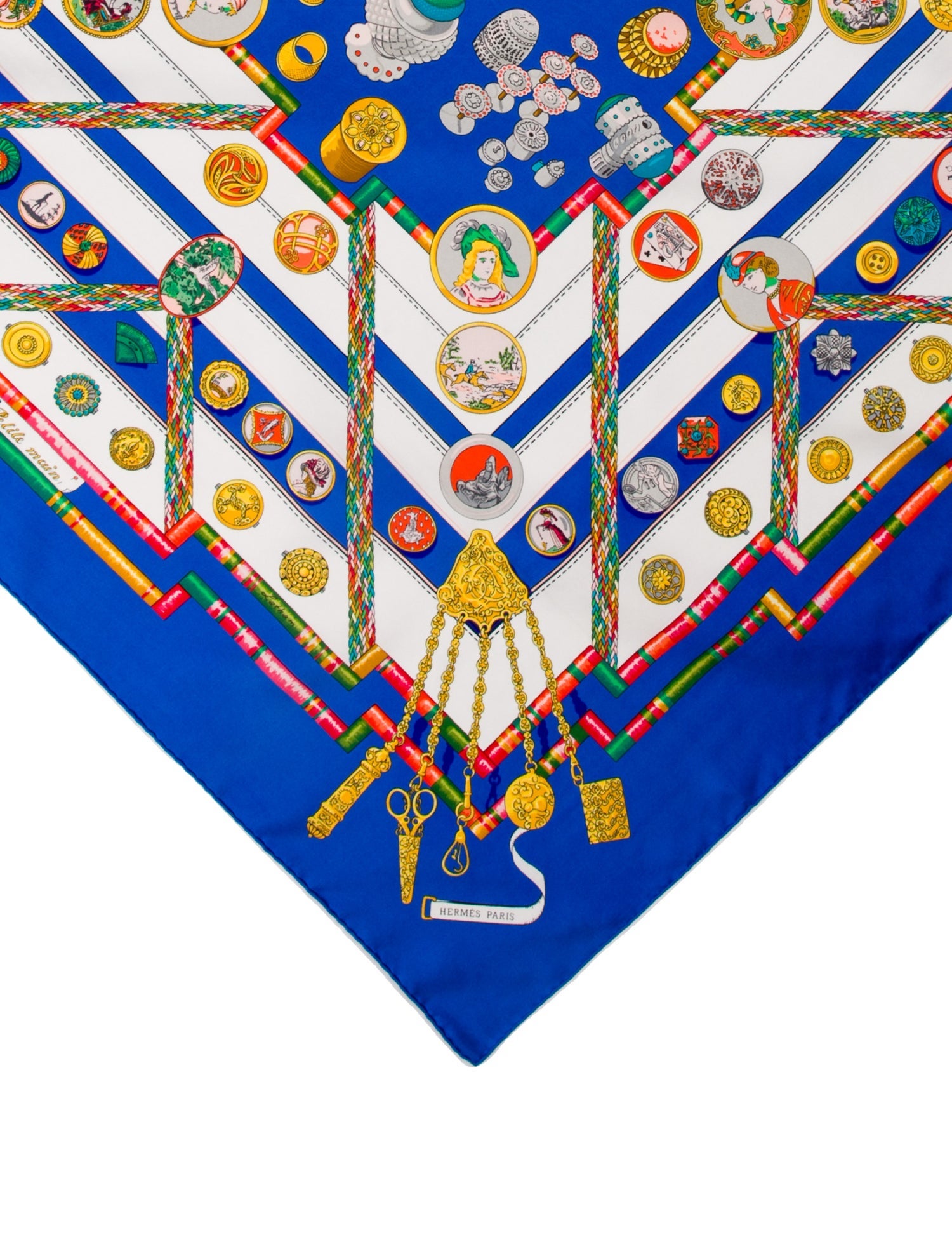 Hermès Petite Main Silk Scarf