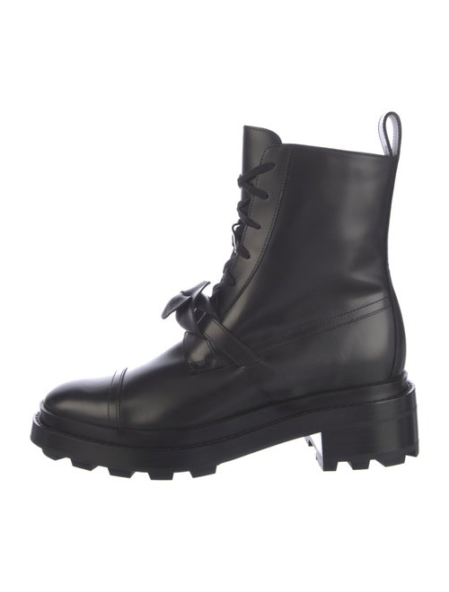 Hermès Funk Leather Combat Boots