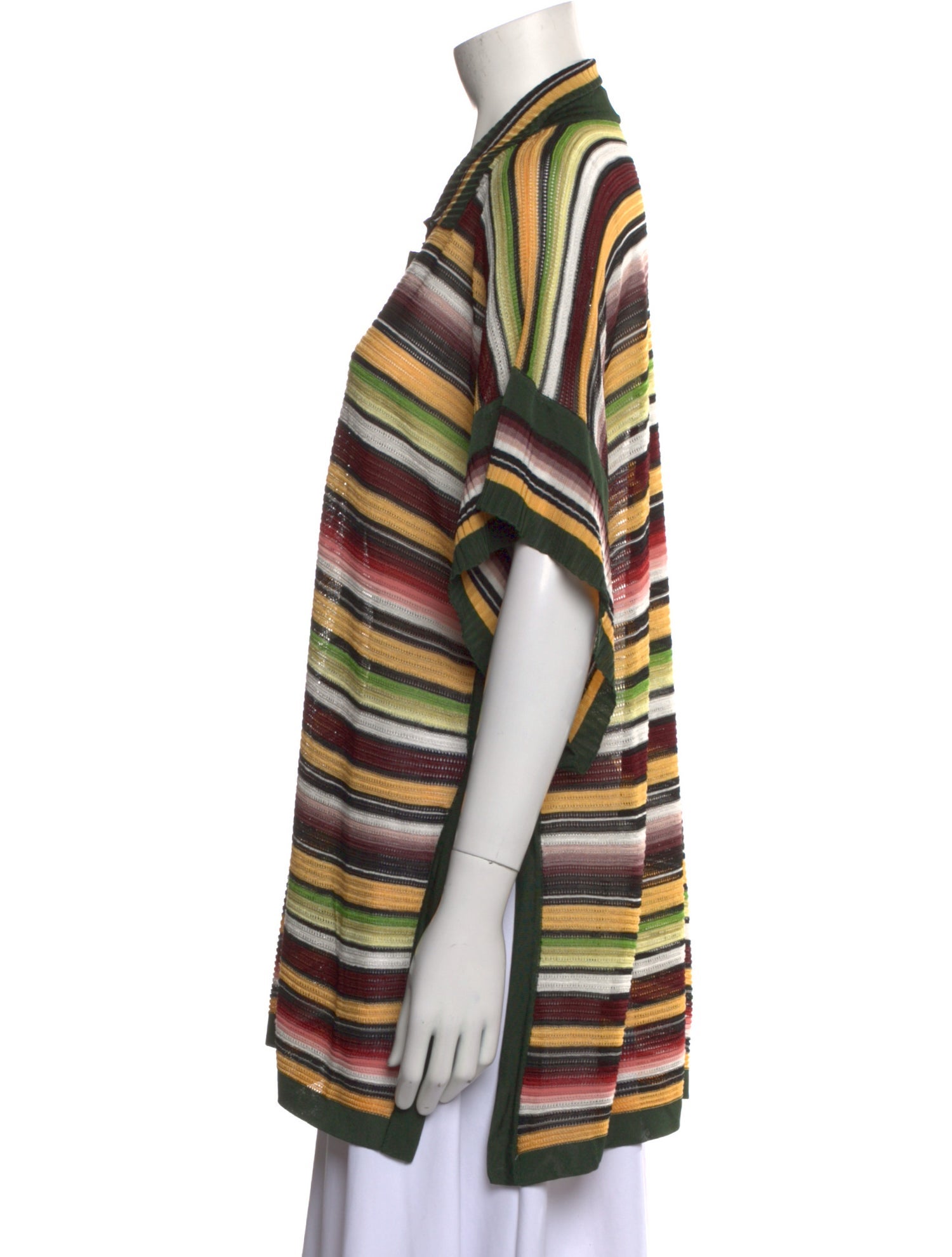 Hermès Striped Short Sleeve Tunic