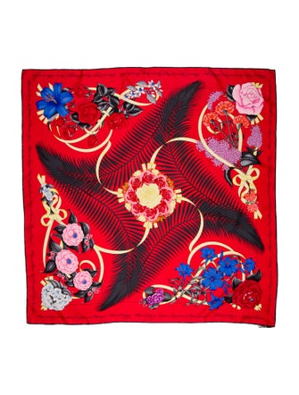 Hermès Fleurs de L'Opera Silk Scarf
