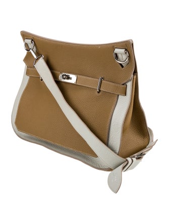 Hermès Bicolor Clemence Jypsière 37