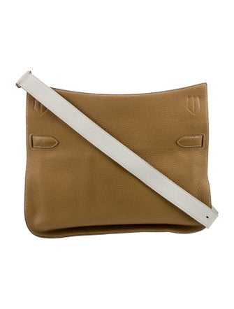 Hermès Bicolor Clemence Jypsière 37