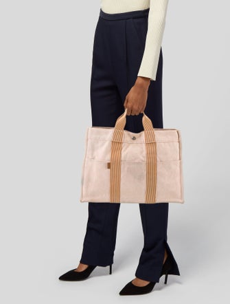 Hermès Toile Fourre-Tout MM