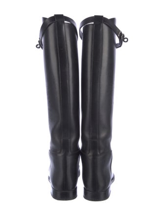 Hermès Jumping Leather Riding Boots