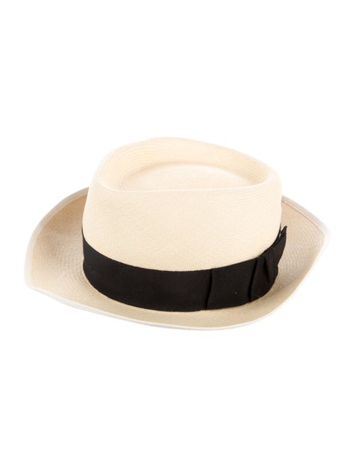Hermès Woven Raffia Fedora