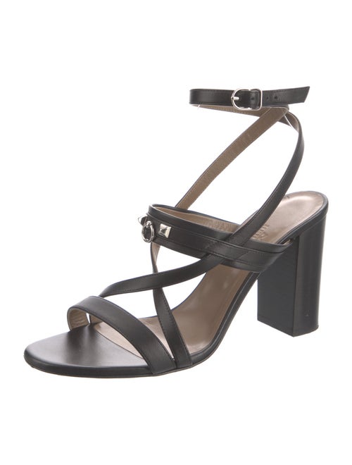 Hermès Antigone Medor Leather Sandals
