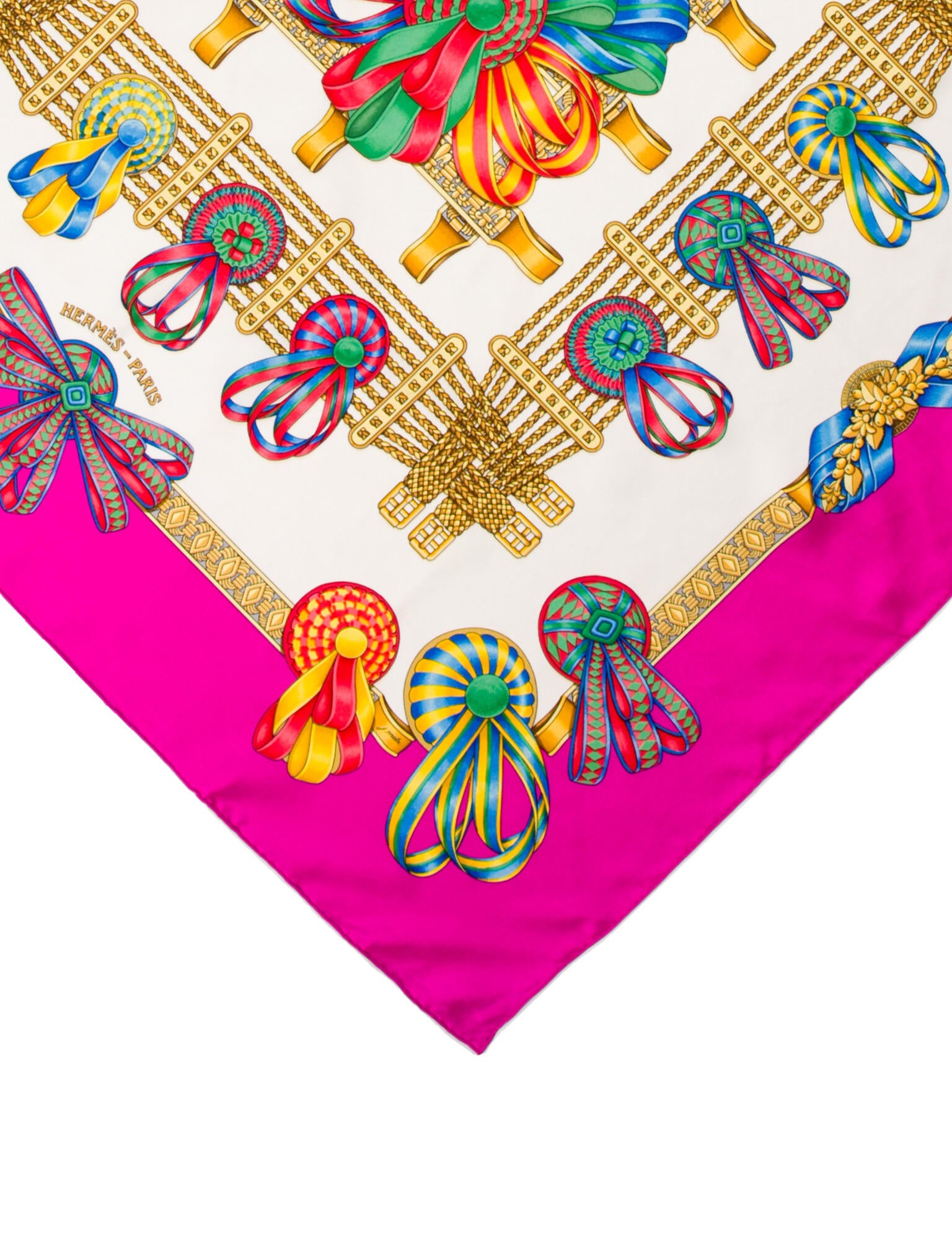 Hermès Les Rubans du Cheval Silk Scarf