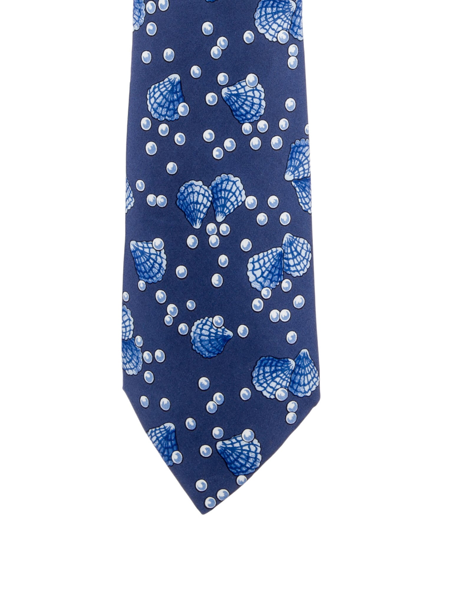 Hermès Pattern Silk Tie