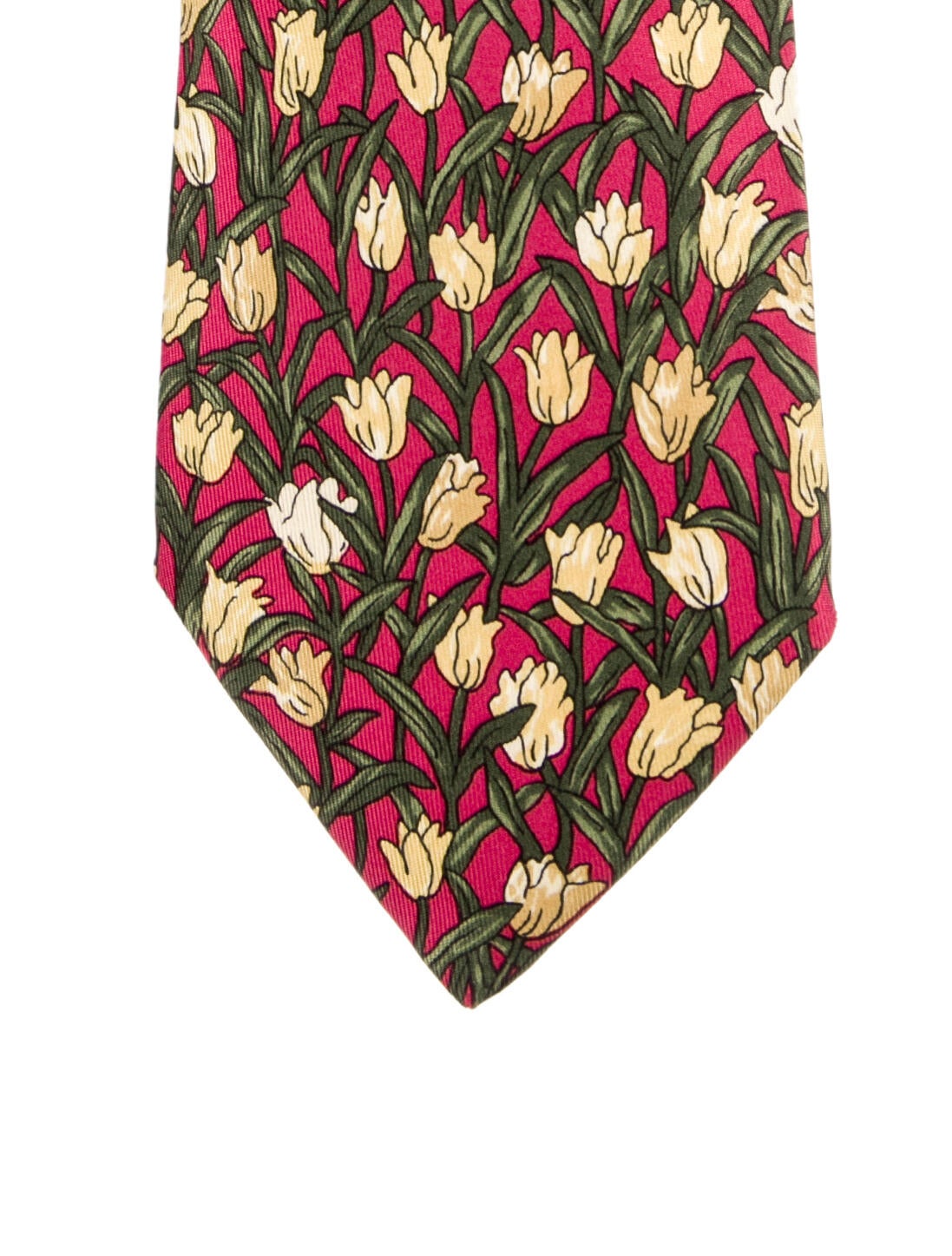 Hermès Pattern Silk Tie