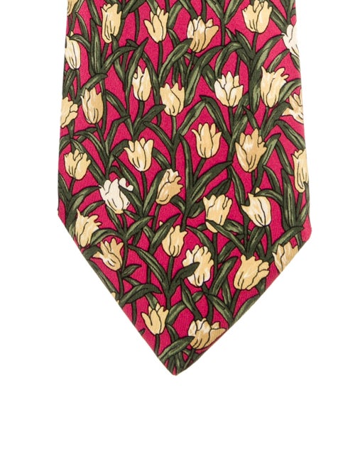 Hermès Pattern Silk Tie