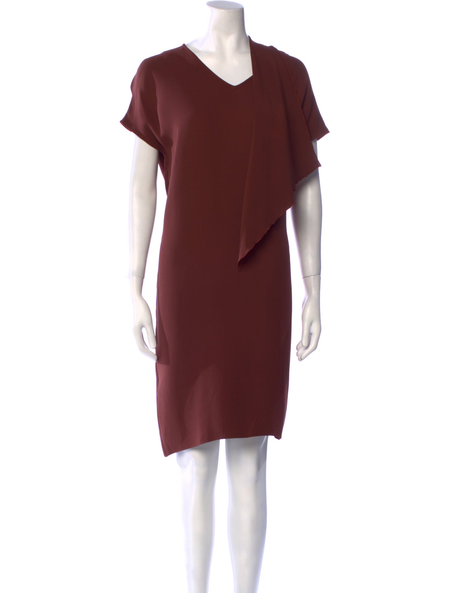 Hermès Silk Knee-Length Dress