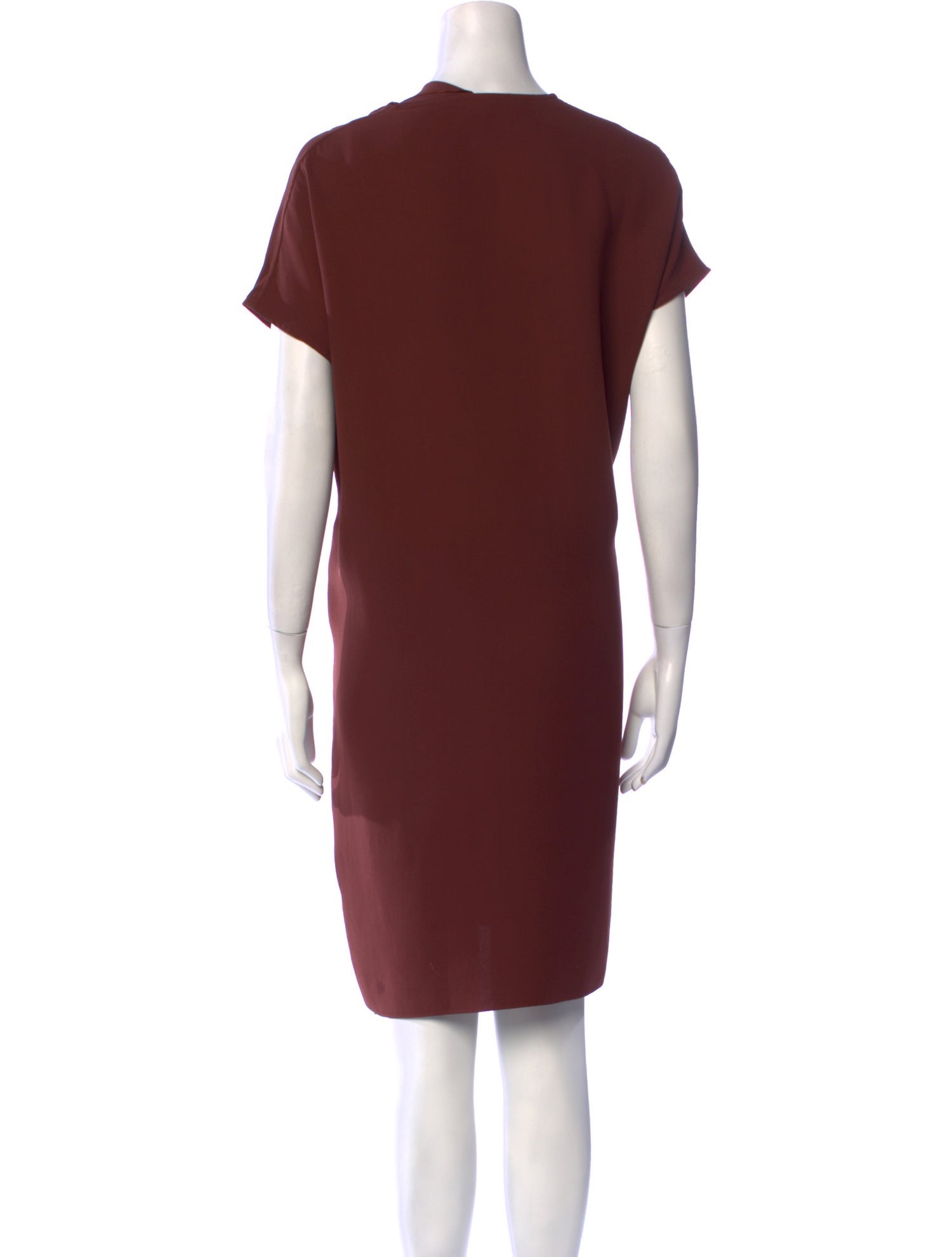 Hermès Silk Knee-Length Dress