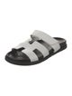 Hermès Chypre Leather Slides