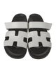 Hermès Chypre Leather Slides