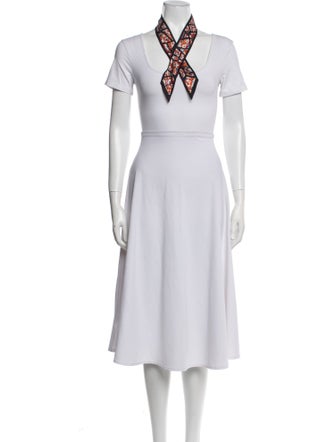 Hermès Rive Droite Rive Gauche Silk Twilly Scarf