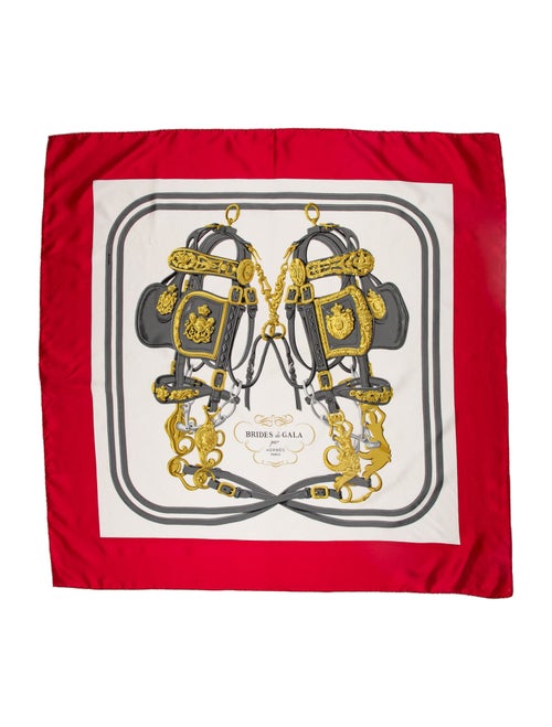 Hermès Brides de Gala Silk Scarf