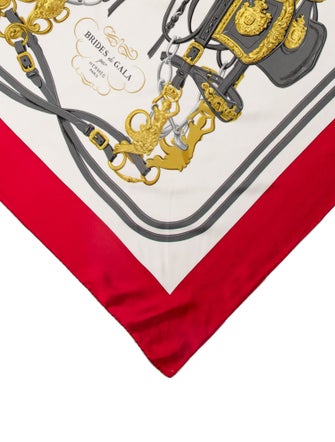 Hermès Brides de Gala Silk Scarf