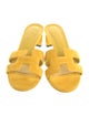 Hermès Oasis Suede Slides