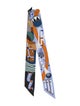 Hermès Parade en Fanfare Silk Twilly Scarf