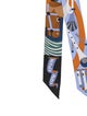 Hermès Parade en Fanfare Silk Twilly Scarf