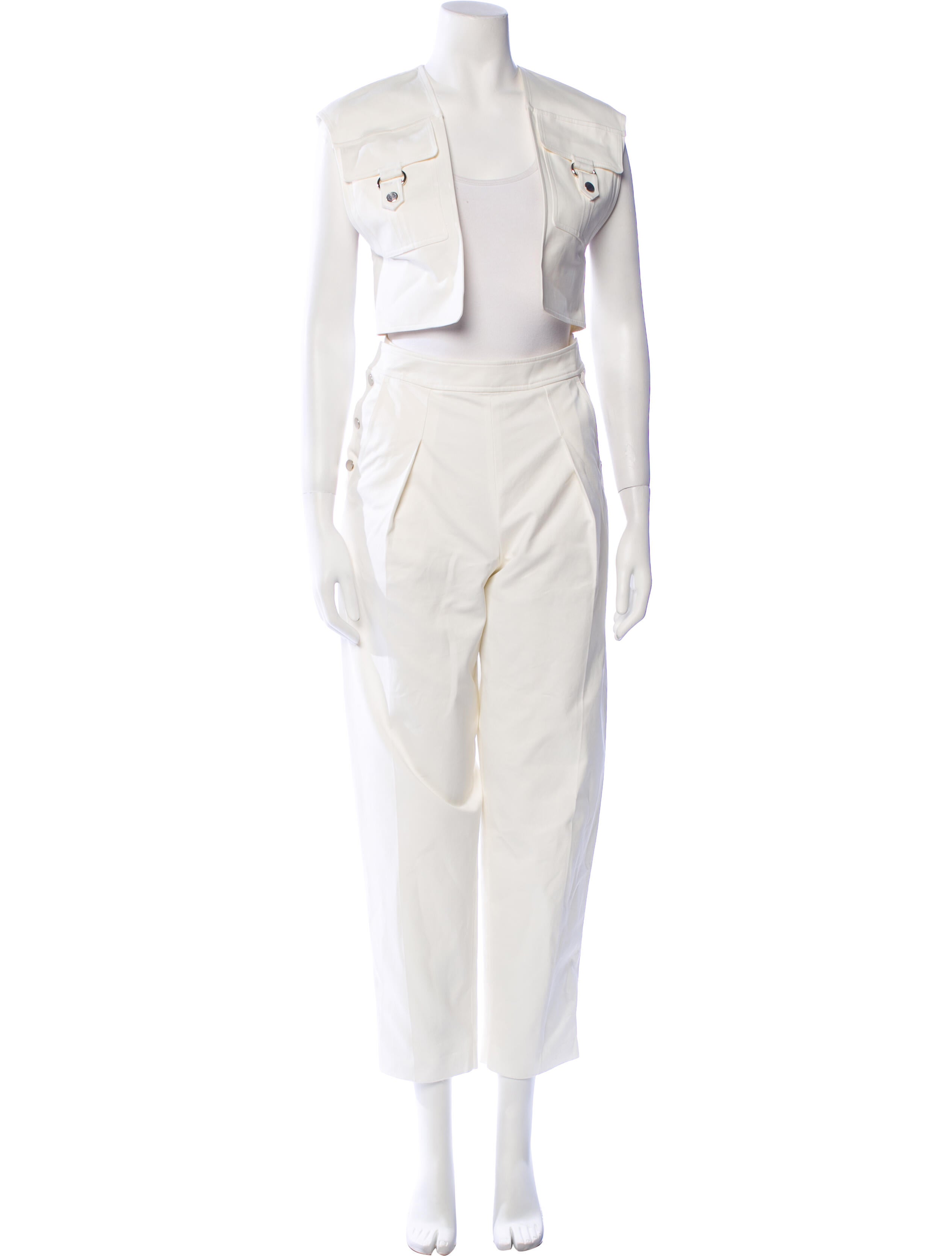 Hermès Open Front Jumpsuit