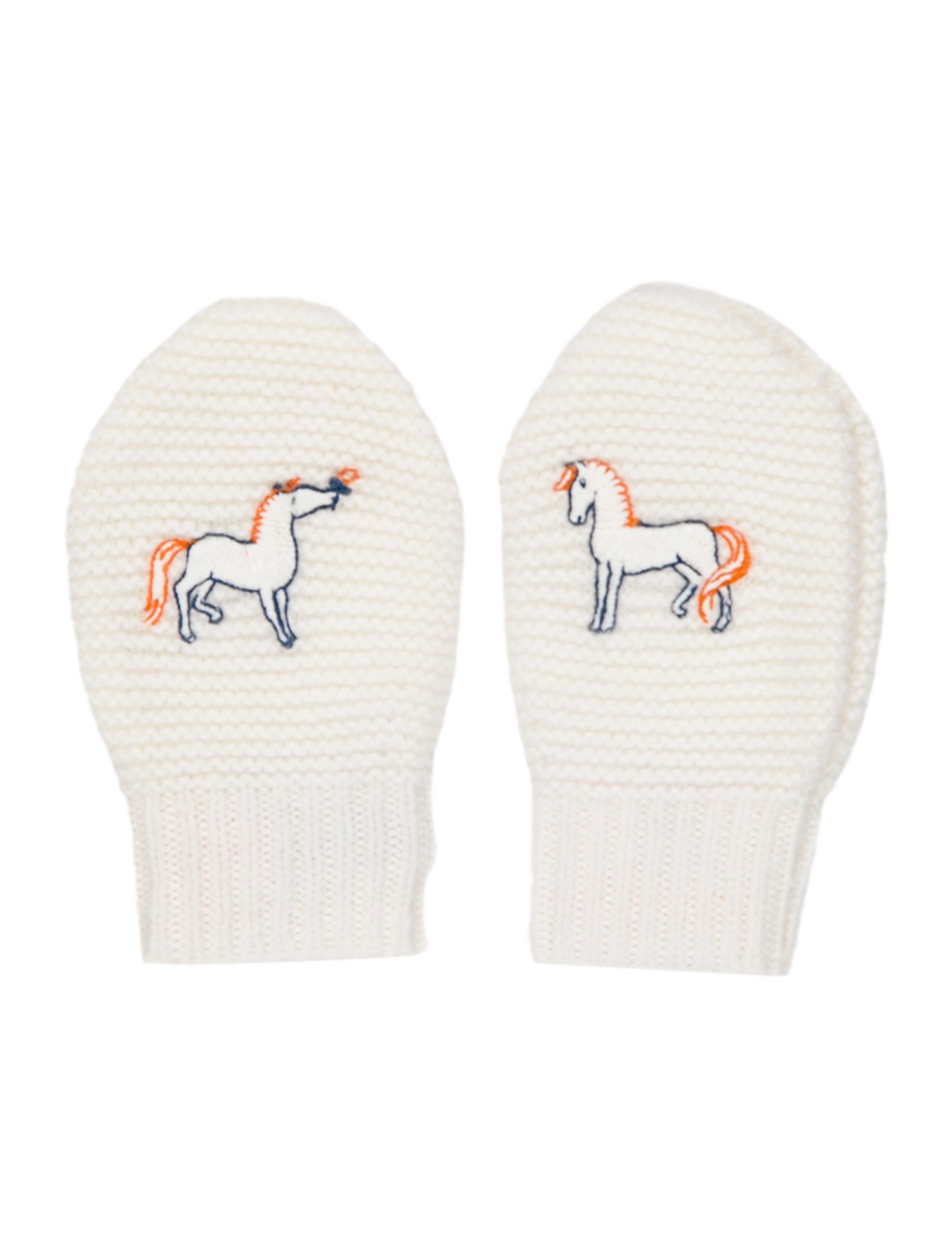 Hermès Infant Boys' Cashmere Knit Mittens