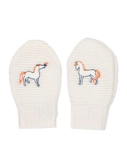 Hermès Infant Boys' Cashmere Knit Mittens