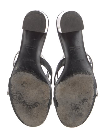 Hermès Ajaccio Leather Slides