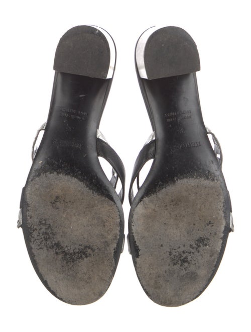 Hermès Ajaccio Leather Slides