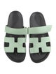 Hermès Chypre Leather Slides