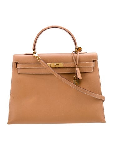 Hermès Handle Bags Courchevel Kelly Sellier 35 35cm