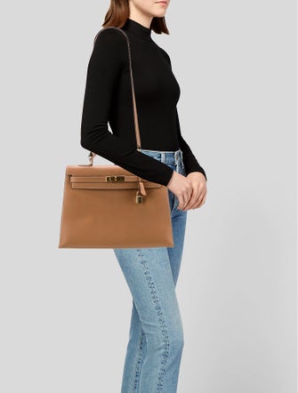 Hermès Courchevel Kelly Sellier 35