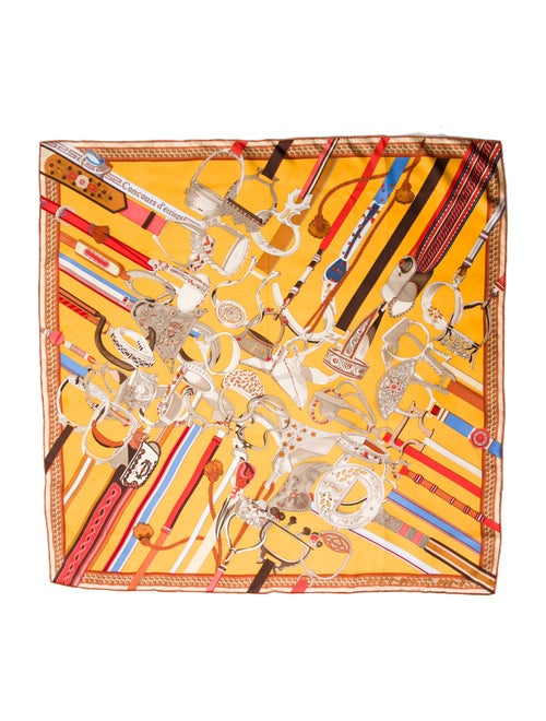 Hermès Concours D'Etriers Silk Scarf