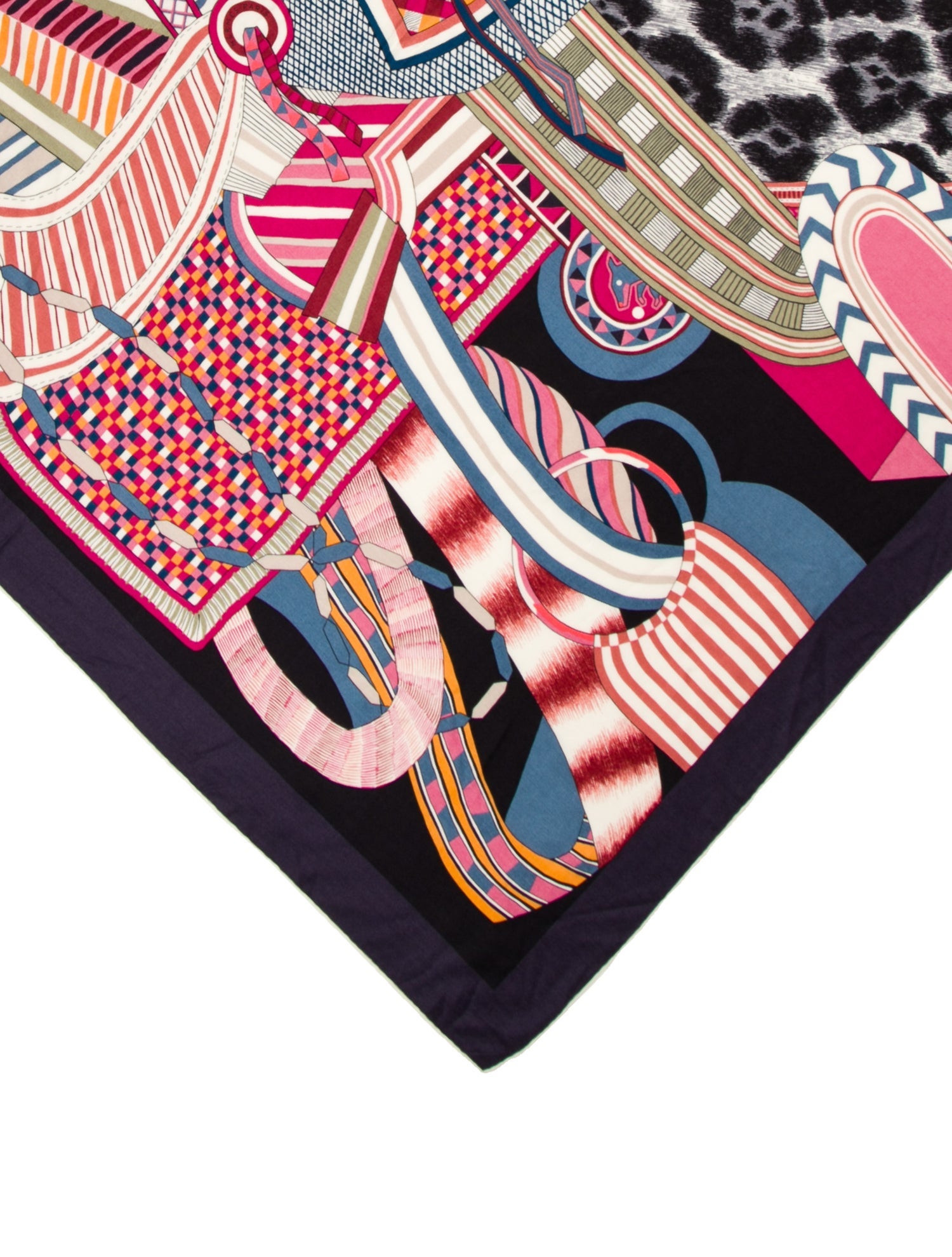 Hermès La Selle Imaginaire Cashmere Shawl