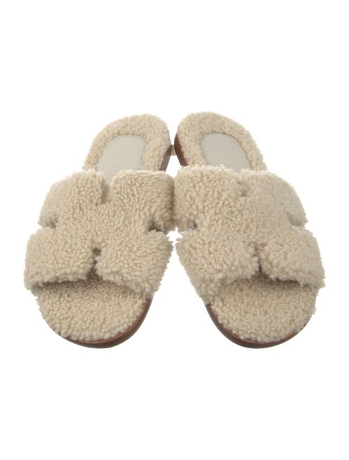 Hermès Izmir Shearling Slides