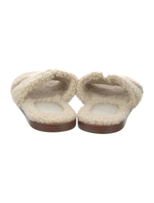 Hermès Izmir Shearling Slides