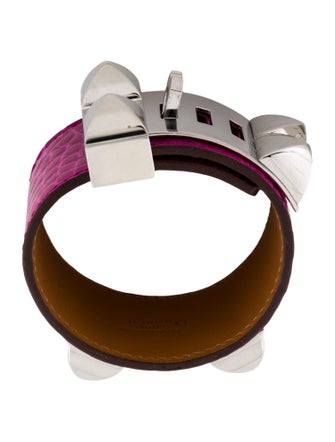Hermès Alligator Collier De Chien Wrap Bracelet