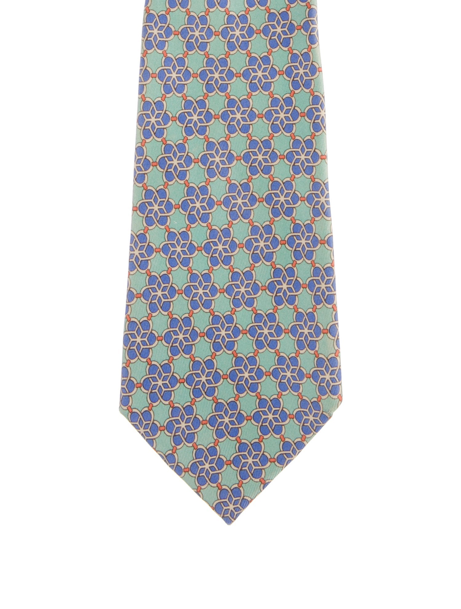 Hermès Hermès Silk Patterned Tie